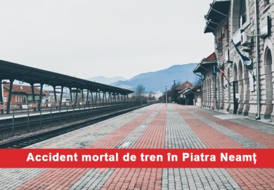 Femeie accidentată mortal de tren în Piatra Neamț