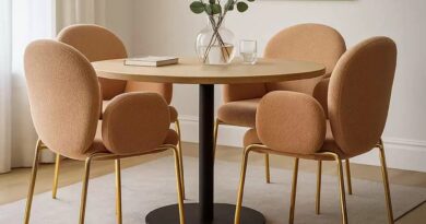O sufragerie memorabilă nu are nevoie de mobilier perfect asortat